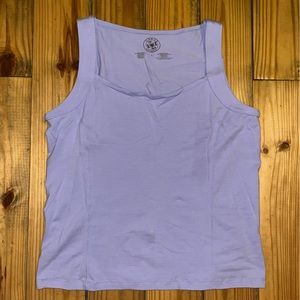 Purple tank top